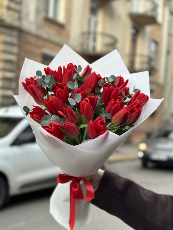 Букет із квітів Тюльпани